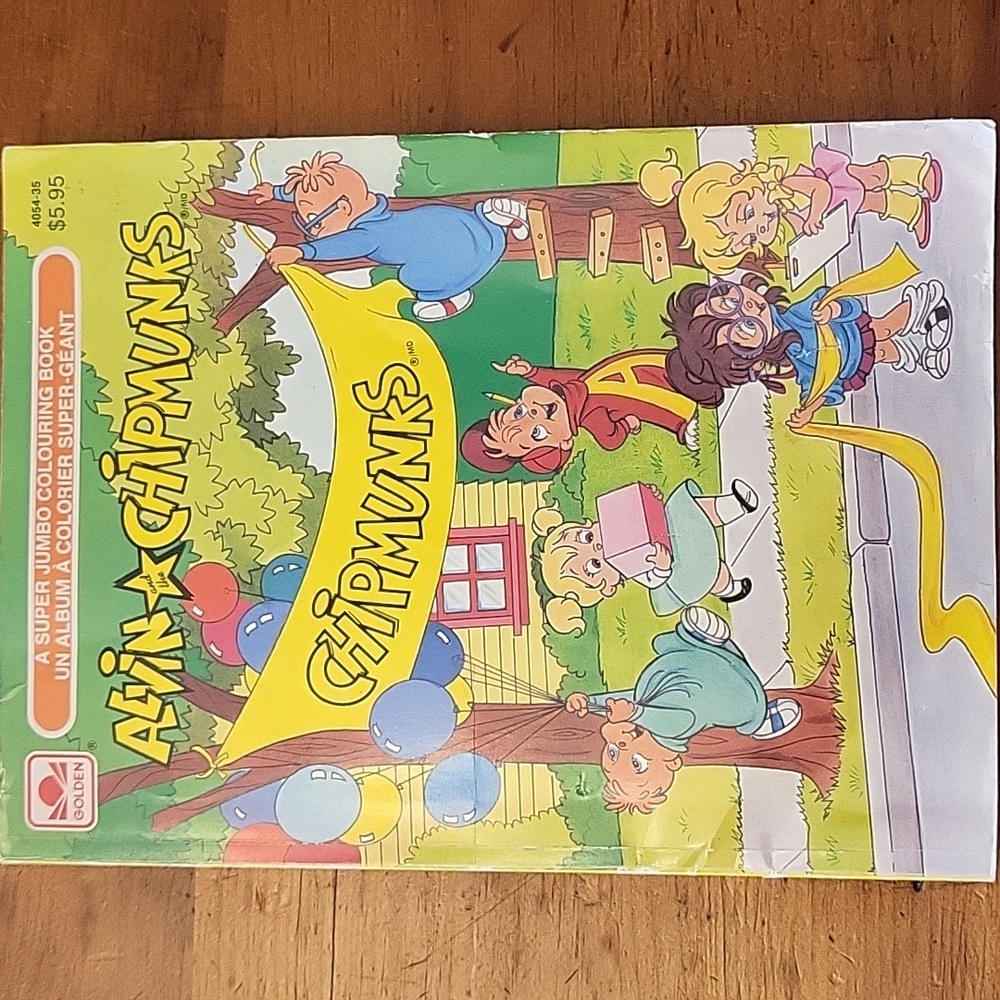 Alvin and the Chipmunks Coloring Book